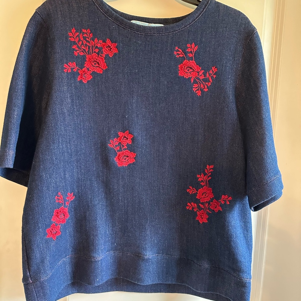 Draper James short sleeve top.